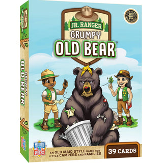 Masterpieces Puzzles - National Parks Jr Ranger Grumpy Old Bear Card Game