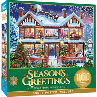Masterpieces Puzzles - Holiday - Home for the Holidays 1000 Piece Jigsaw Puzzle