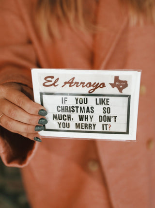 El Arroyo: Merry It Card