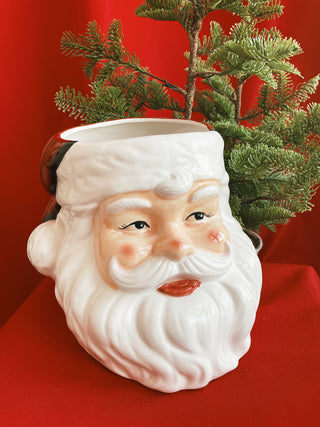 Ceramic Santa Pot (PICKUP ONLY)