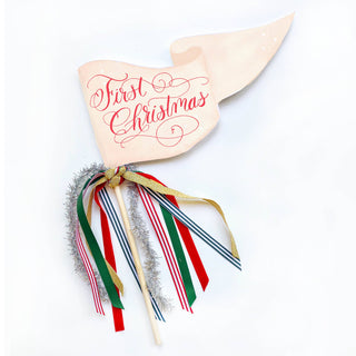 First Christmas Party Pennant