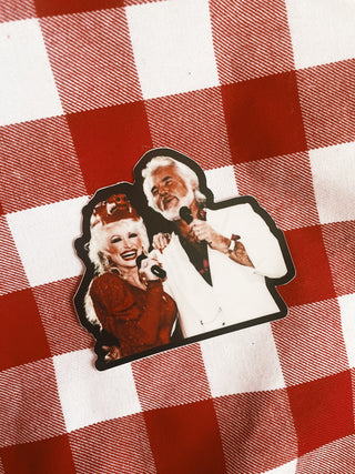 Dolly + Kenny Sticker