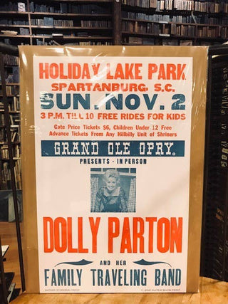 Hatch Show Print - Dolly Parton Poster
