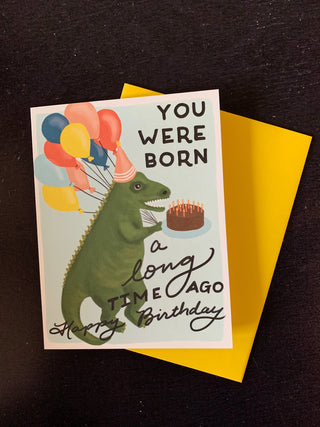 Dino Birthday Card