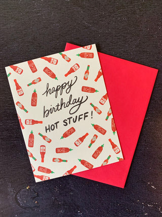 Hot Stuff Birthday Card