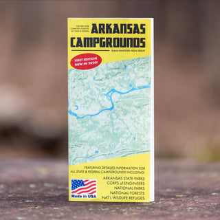 Arkansas Campgrounds Map, 2nd Edition