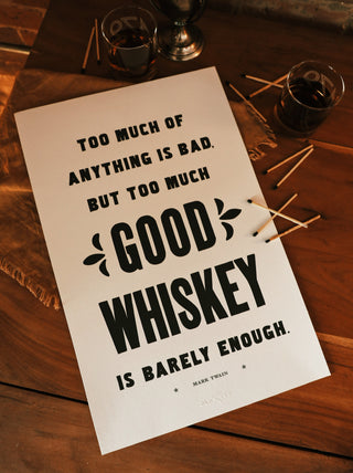 Old Try: Good Whiskey - 13x20