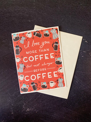 More than Coffee Card