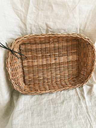 Large Rattan Casserole Basket