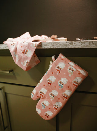 Doe A Deer: Santa Oven Mitt