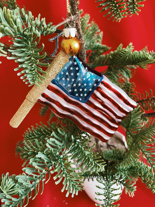 American Flag Ornament
