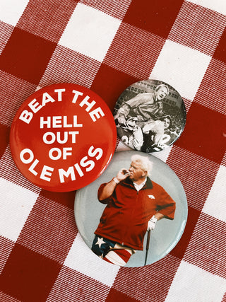 Beat The Hell Out Of Ole Miss Button
