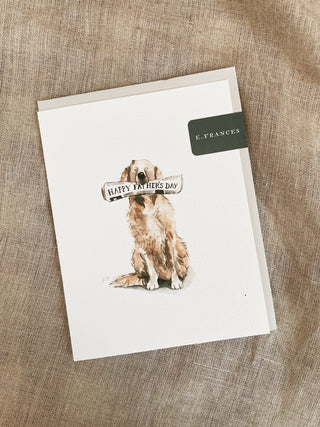 Doggy Dad Greeting Card