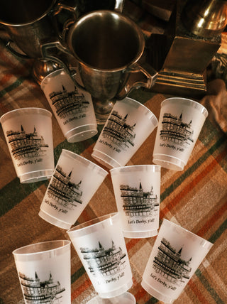 Let's Derby Y'all Reusable Cups