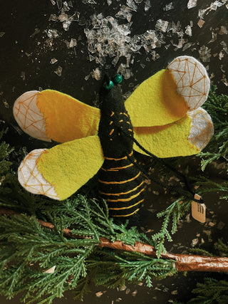 Bumblebee Felt Ornament
