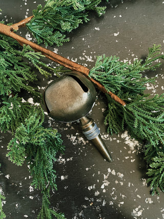 Santa's Bell Wine Stopper
