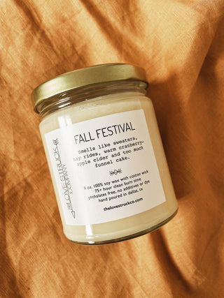 Struck Co: Fall Festival Candle