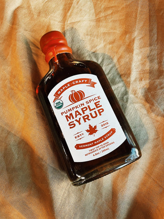 Maple Craft Foods: Organic Pumpkin Spice Maple Syrup
