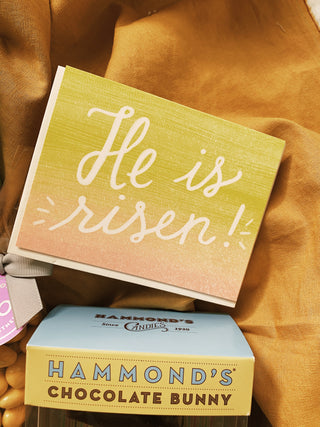 Slightly Stationery: He Is Risen! Card