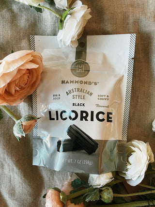 Hammond's Candies: Australian Style Black Licorice