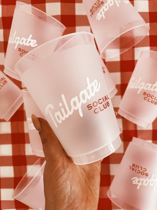 Tailgate Social Club Reusable Cups (City Supply Exclusive)
