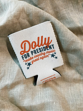 Dolly for President Drink Sleeve