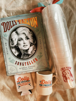 Dolly for President Drink Sleeve