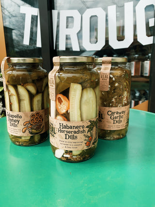 The Real Dill: Caraway Garlic Dill Pickles
