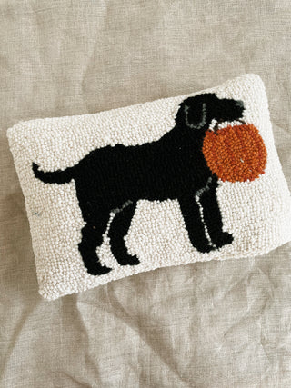 Trick Or Treat Labrador Hook Pillow