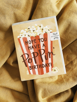 Birthday Popcorn Card