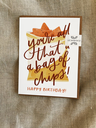 Birthday Chips Card