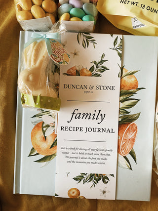 Duncan & Stone: Family Recipe Journal