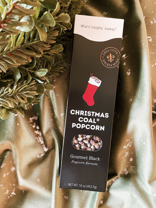 Christmas Coal Popcorn Kernels