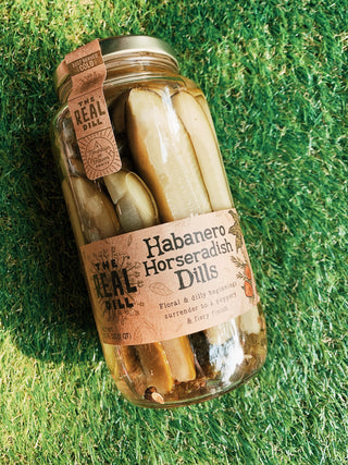 The Real Dill: Habanero Horseradish Dill Pickles