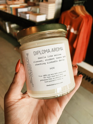 Lovestruck Co: Diploma Aroma Candle