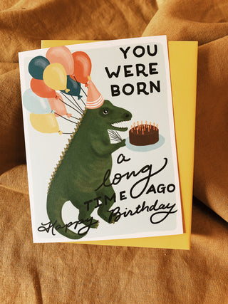 Dino Birthday Card
