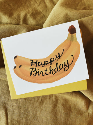 Bananas Birthday Card