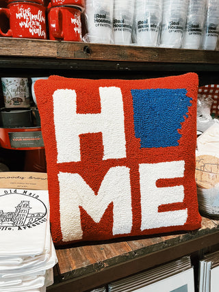 Arkansas Home Hook Pillow