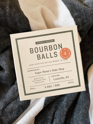 Pappy & Co: Handmade Bourbon Balls - Pack of 4
