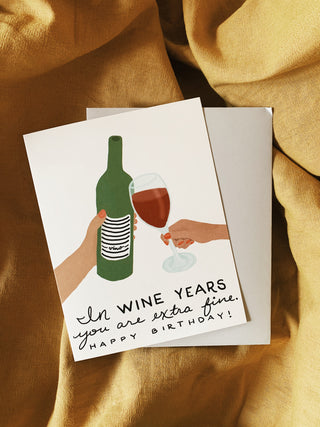 Wine Years Card