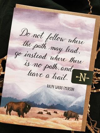 Emerson Quote Card