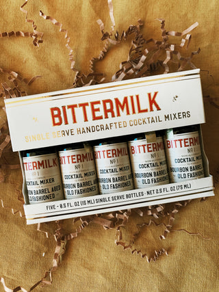 Bittermilk: Single Serve Bourbon Barrel-aged Old Fashioned 5-Pack