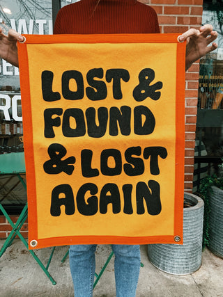 Oxford Pennant: Lost and Found Camp Flag