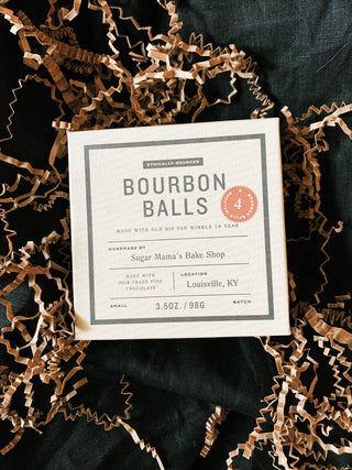 Pappy & Co: Handmade Bourbon Balls - Pack of 4