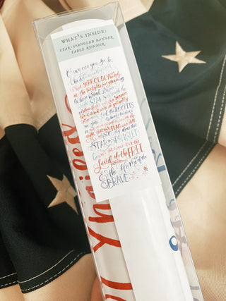 Star-Spangled Banner Table Runner