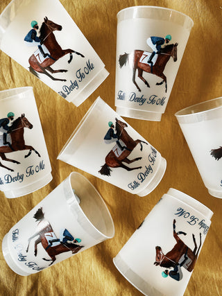 Talk Derby To Me Reusable Cups