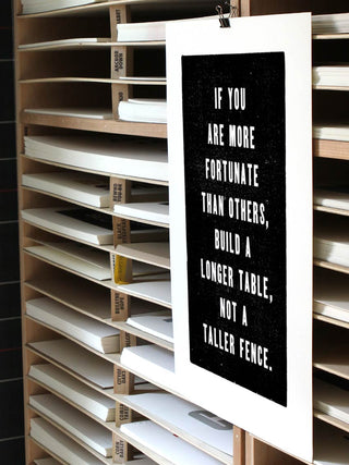 Old Try: Longer Table Print - 13x20