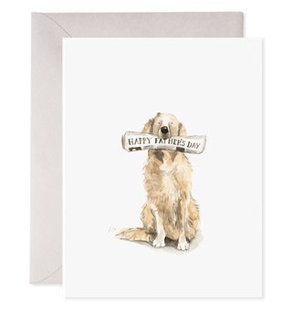 Doggy Dad Greeting Card