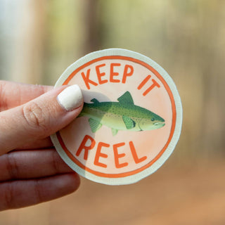 Keep It Reel Sticker