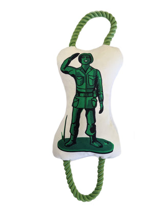 Retro Soldier Dog Toy